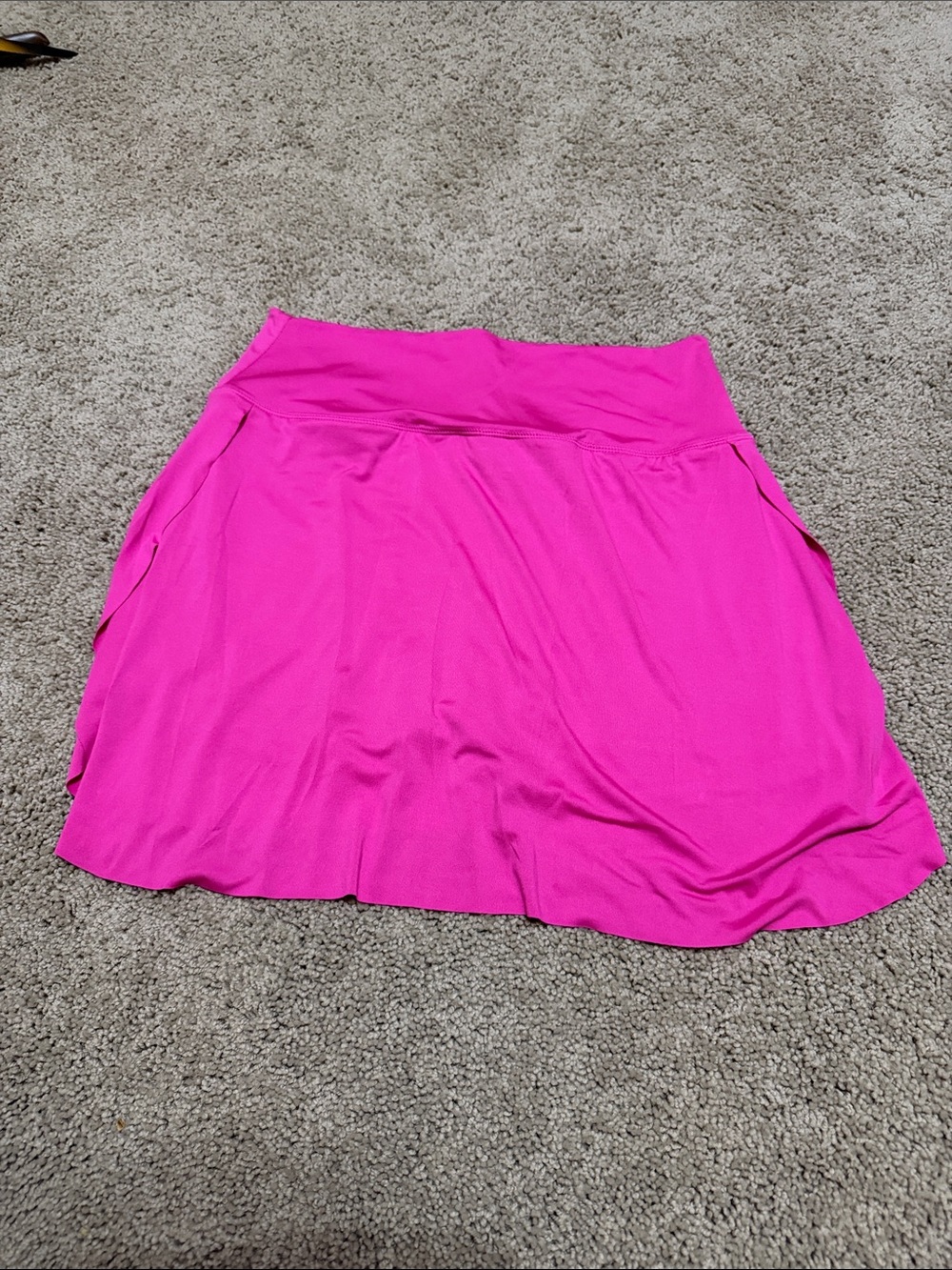 BNWT New In Crossover Skort Hot Pink Medium Stretchy Split Sides Soft - Picture 5 of 7